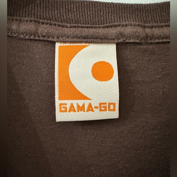 SOLD 🤎 Vintage Gama Go Brown T-Shirt - Robot Dragon Playing Drums - Medium - Picture 3 of 8
